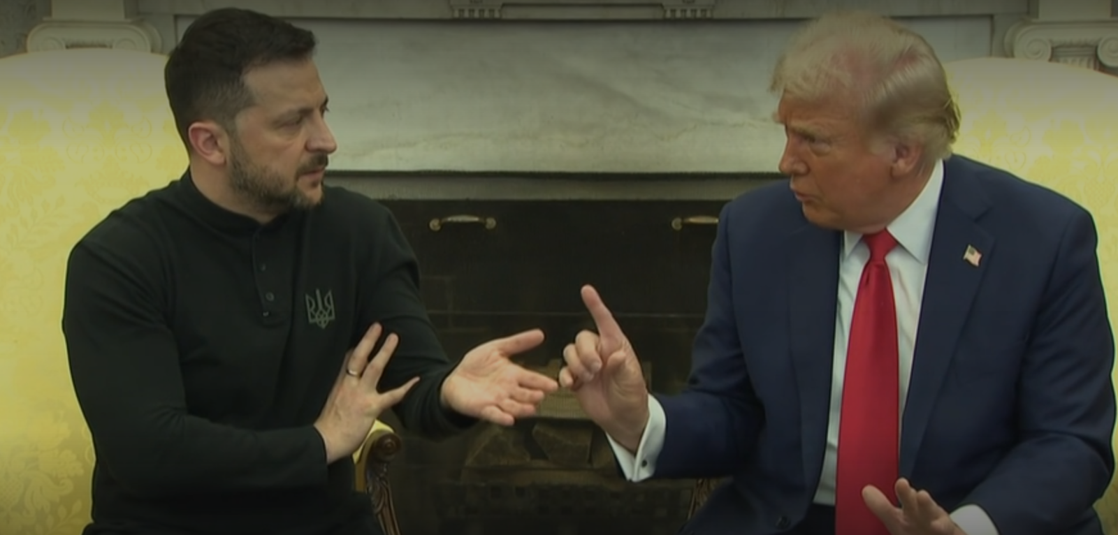 Trump Shouts at Zelensky in Tense Oval Office Meeting Over Ukraine War and US Involvement